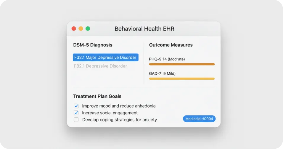 Behavioral Health EHR