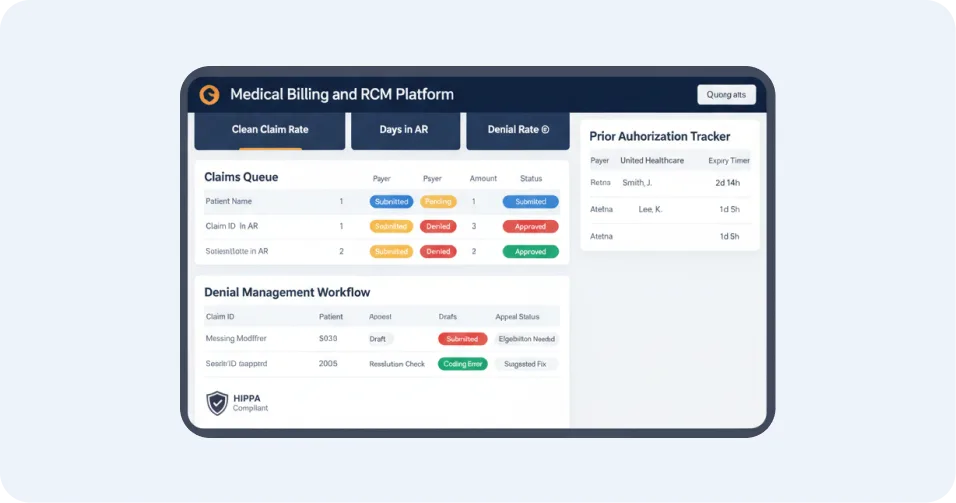 Medical Billing & RCM Platform