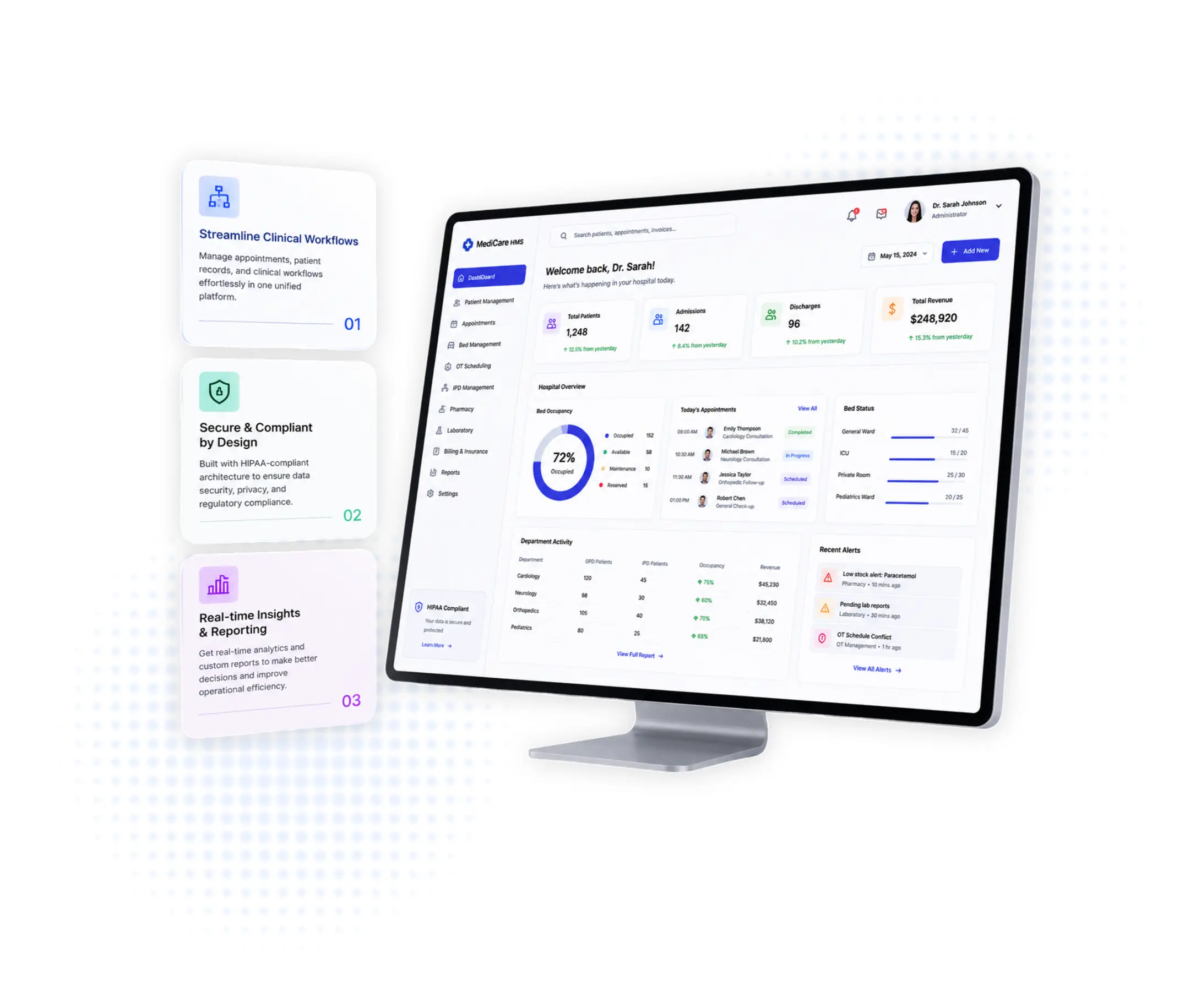 Hospital Management Software Development in USA