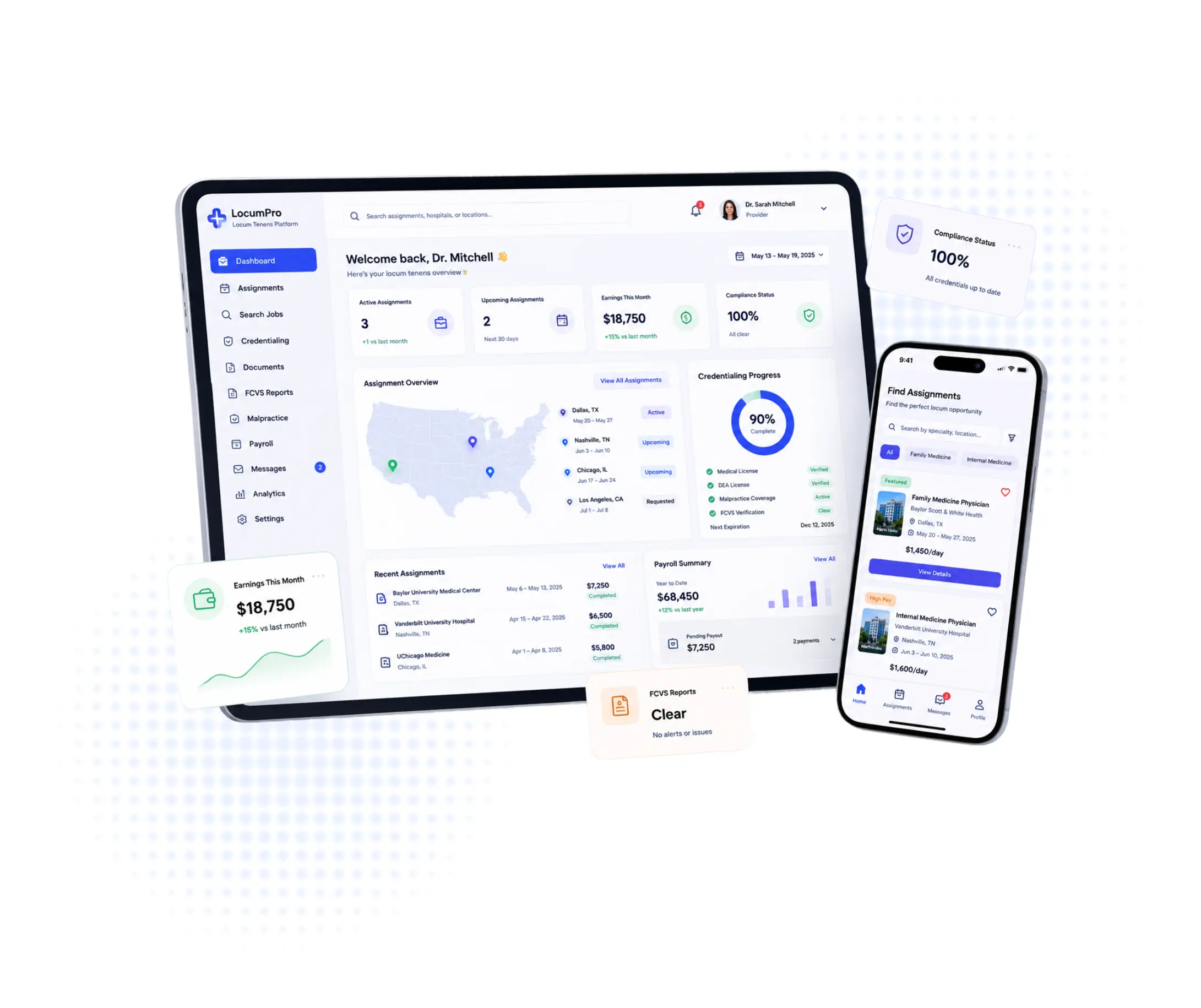 Locum Tenens Platform