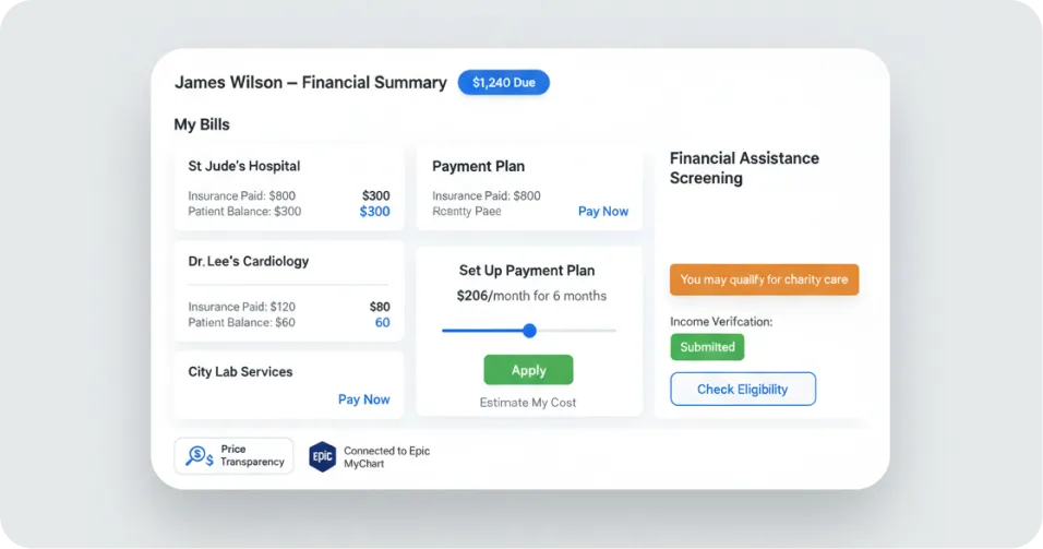 Patient Financial Engagement Platform