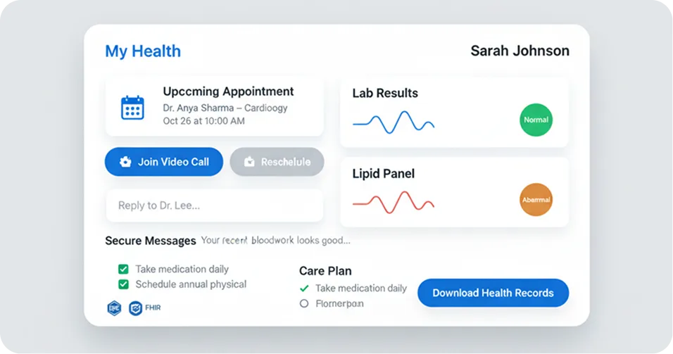 Hospital / Health System Patient Portal