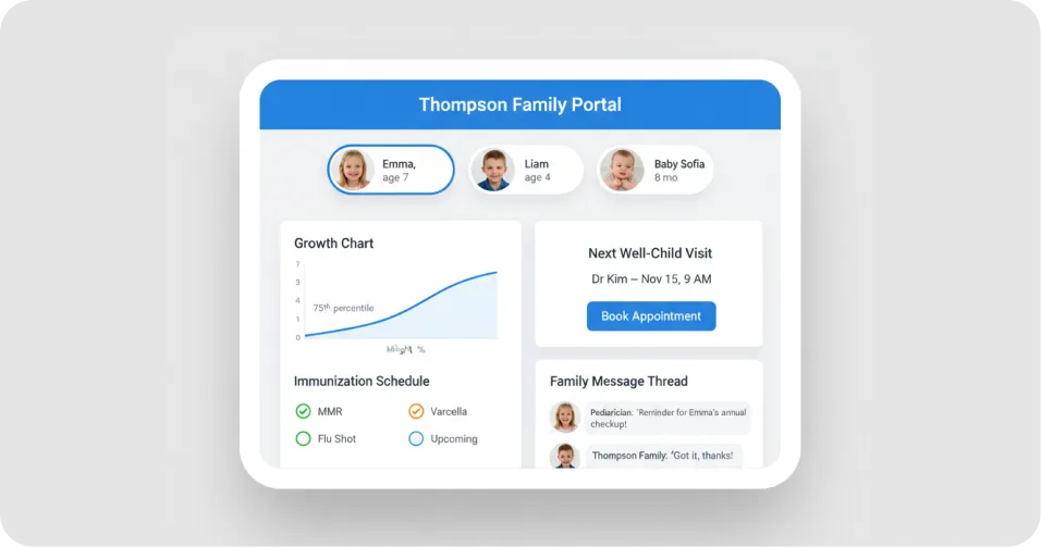 Pediatric / Family Portal