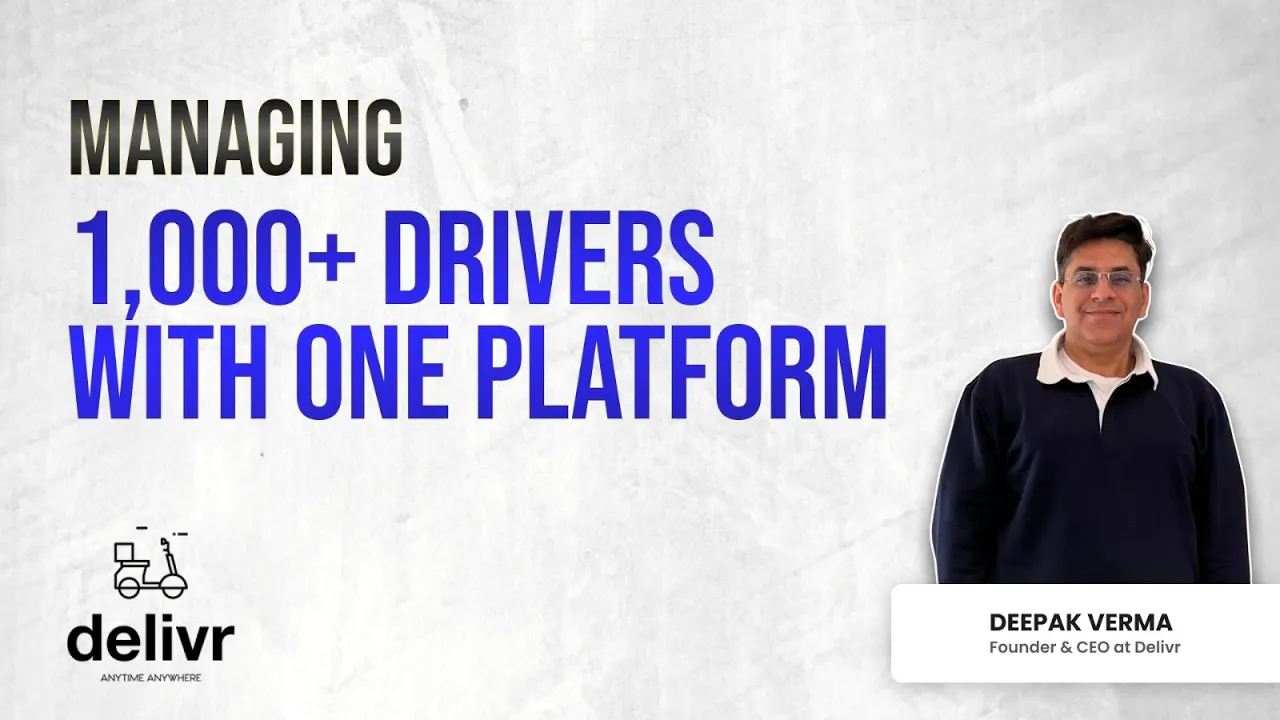 Delivery Management Platform Deepak Verma