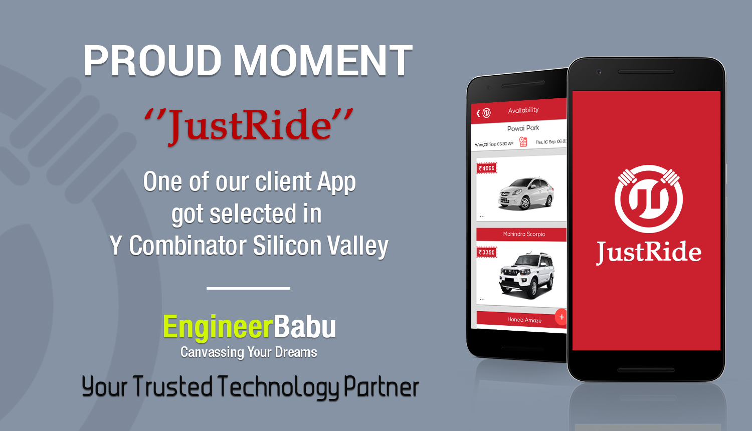 Justride App Google And Y Combinator Selected Engineerbabu - 