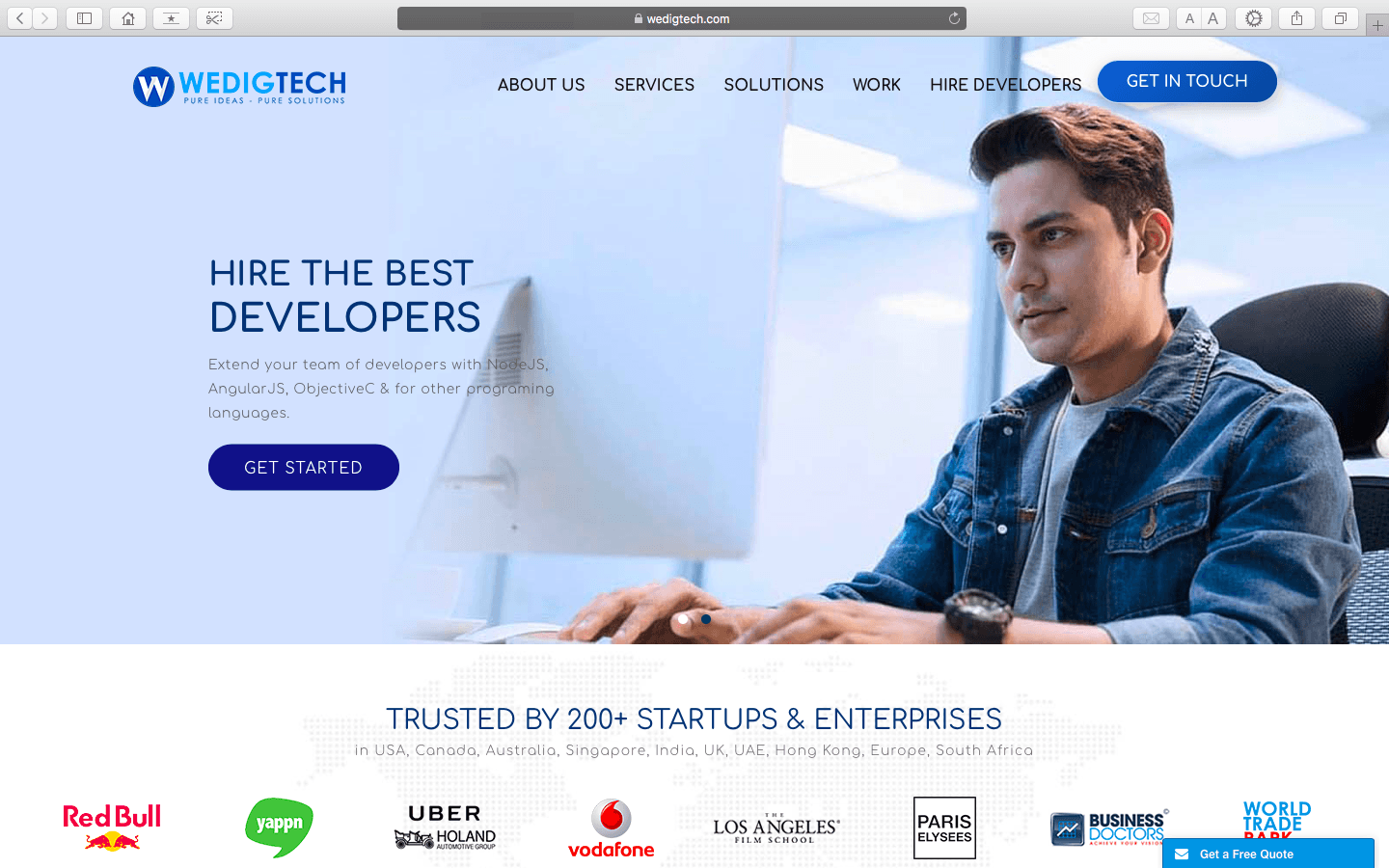 Wedigtech Top 10 Mobile App Development Company in USA