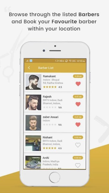 android app for online booking