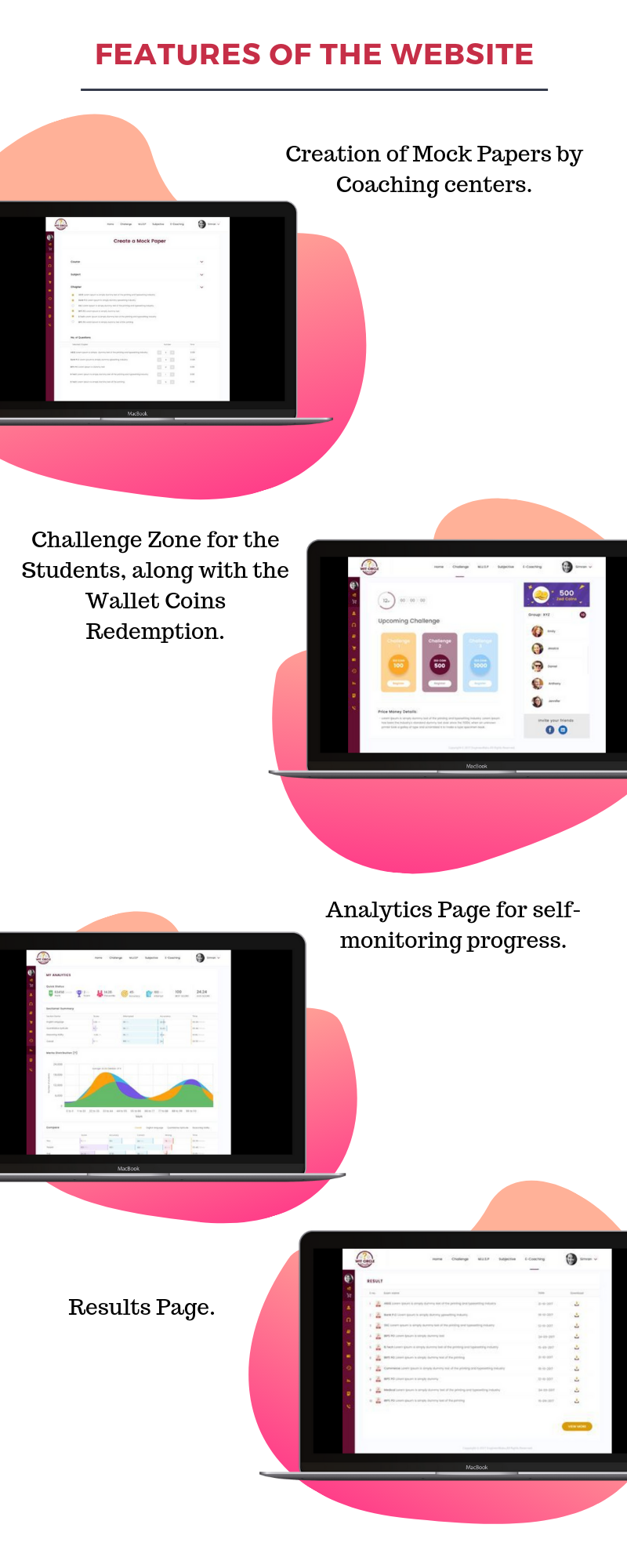 features of an edutech mobile app