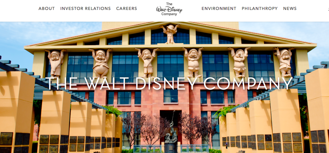 Walt Disney WordPress Site