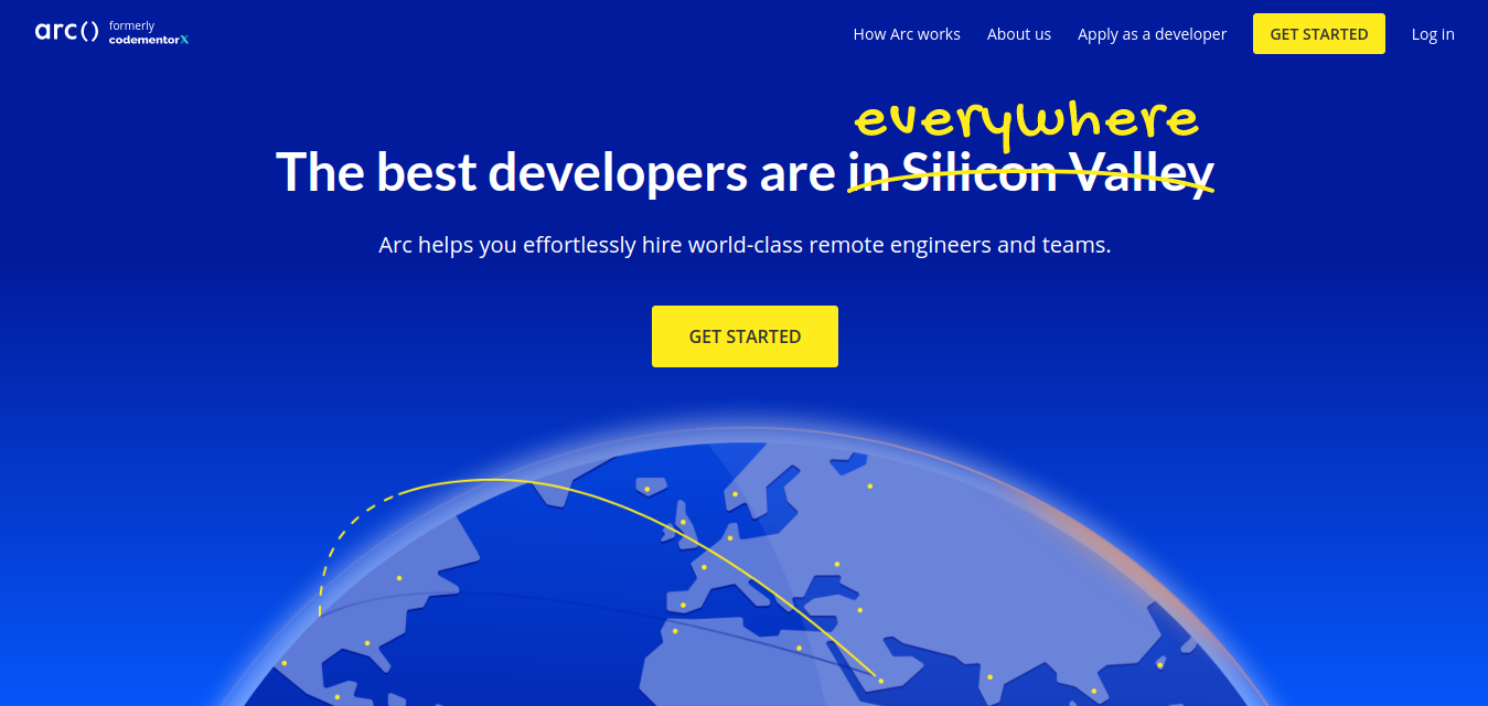 Arc connects skilled full-stack developers across the world