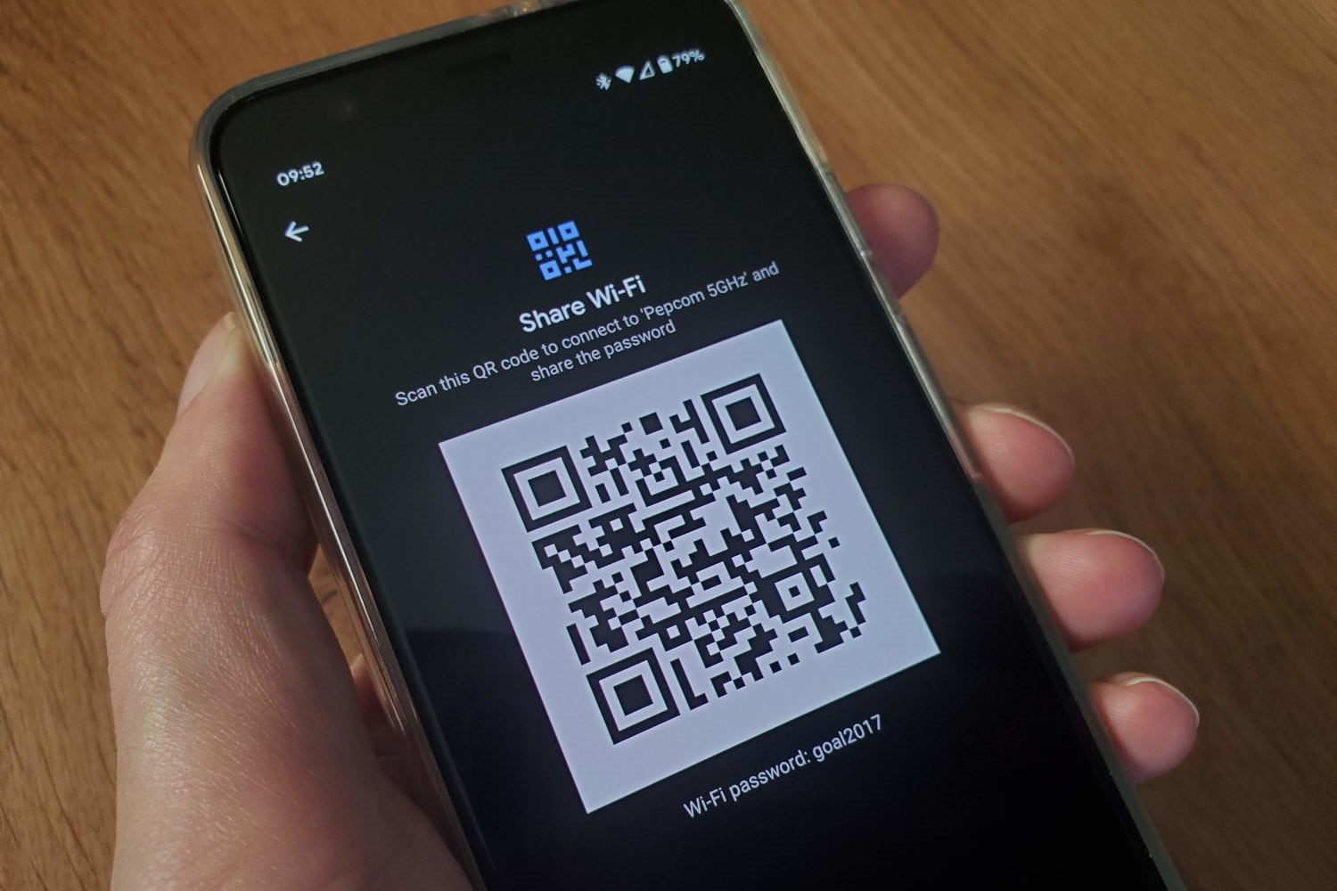Android Q wifi for qr code Feature