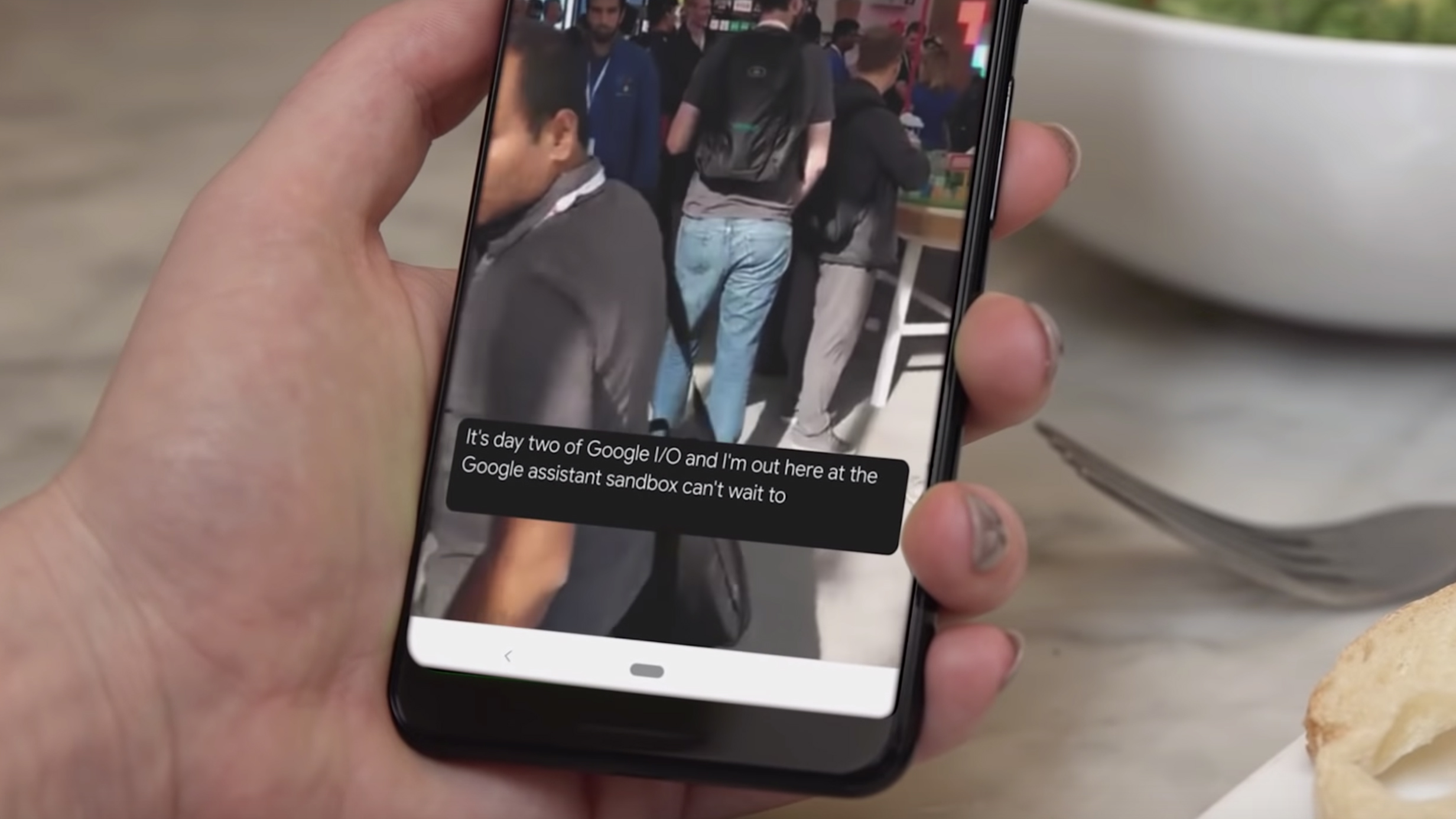 live caption in android