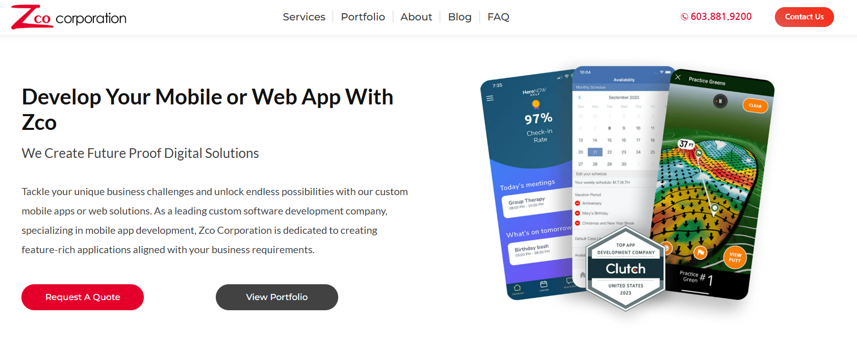 zco- top app development companies in usa