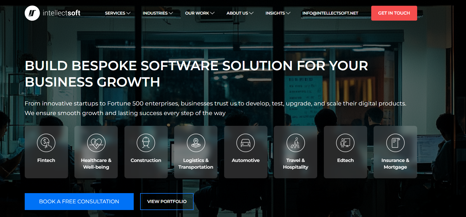 intellectsoft - mobile app development company in usa