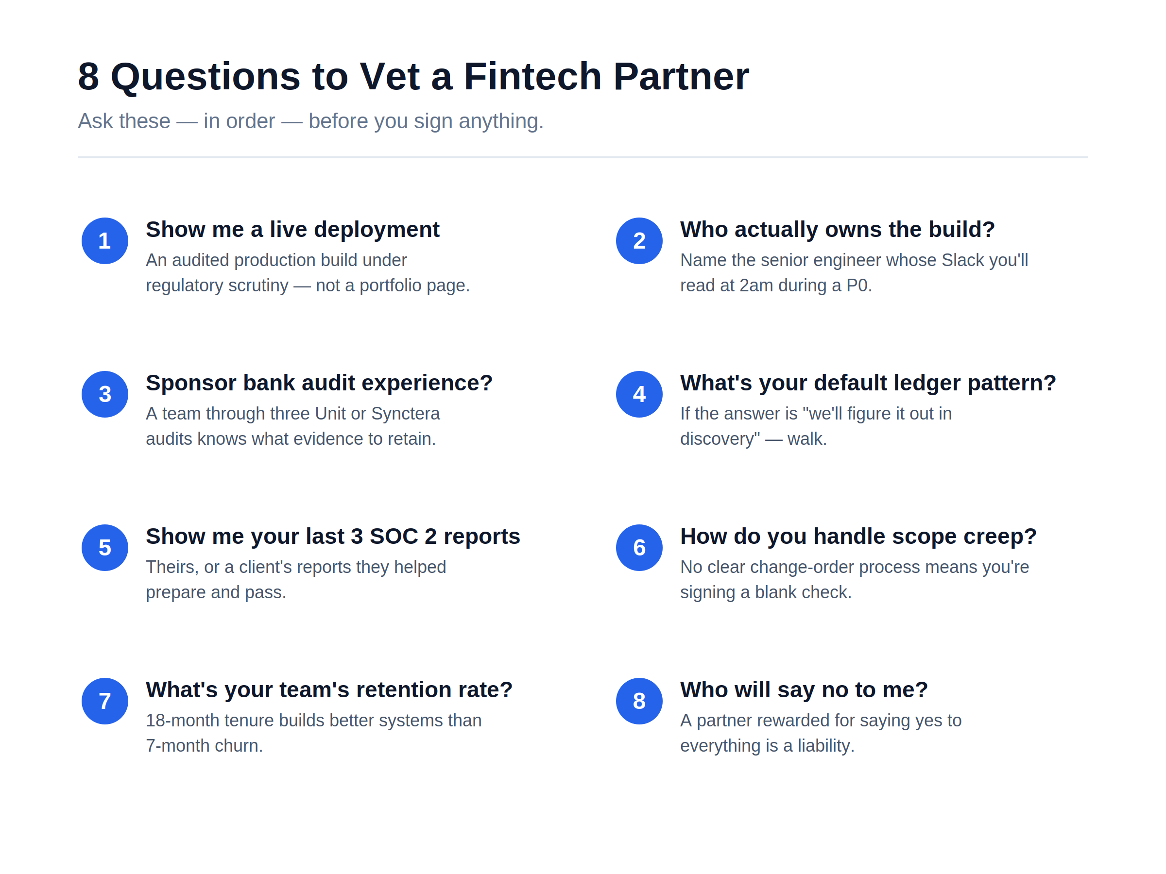 Choose the Right Fintech App Development Company in USA 3 04 vendor evaluation framework