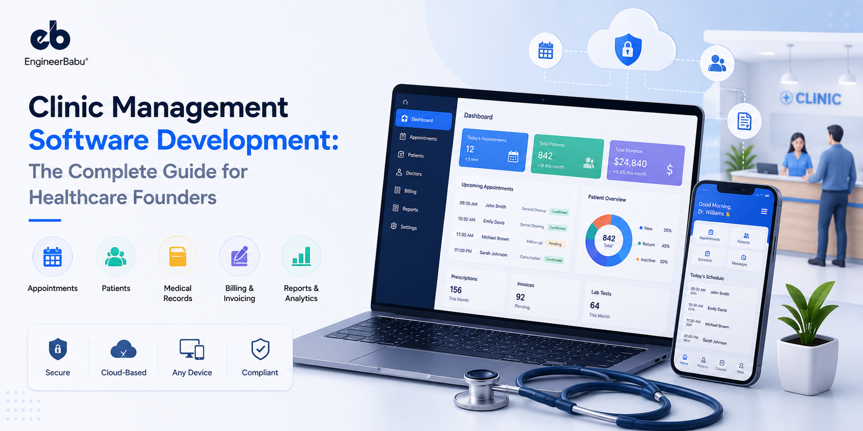 Clinic Management Software Development: The Complete Guide for Healthcare Founders