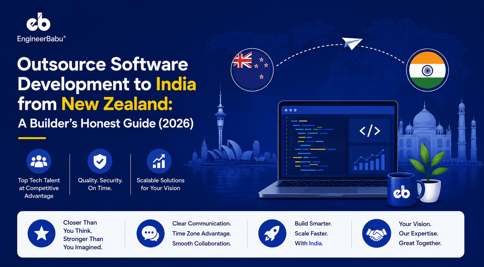 Outsource Software Development to India from New Zealand: A Builder’s Honest Guide (2025)