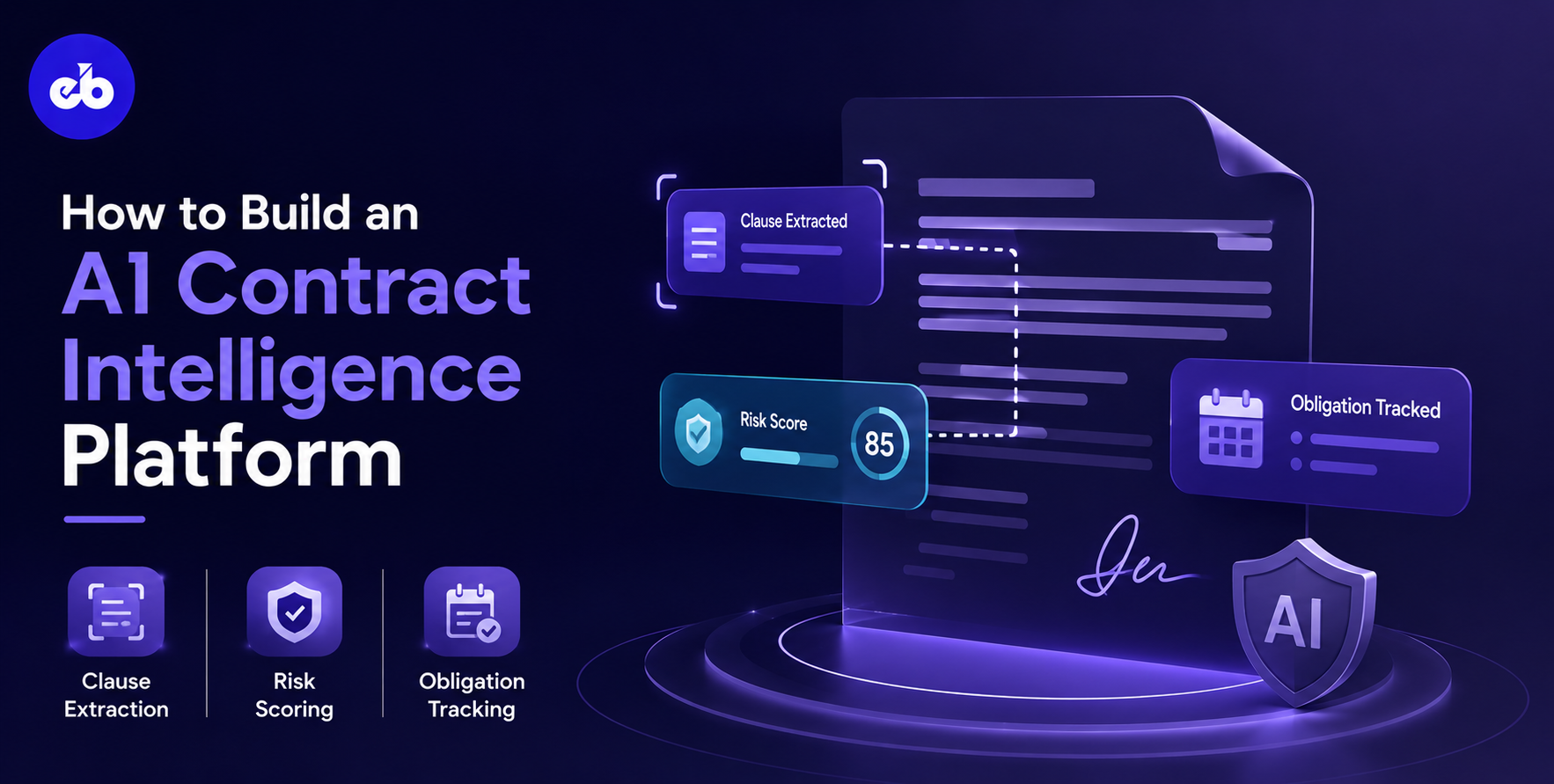 How to Build an AI Contract Intelligence Platform – Clause Extraction, Risk Scoring, Obligation Tracking 2026