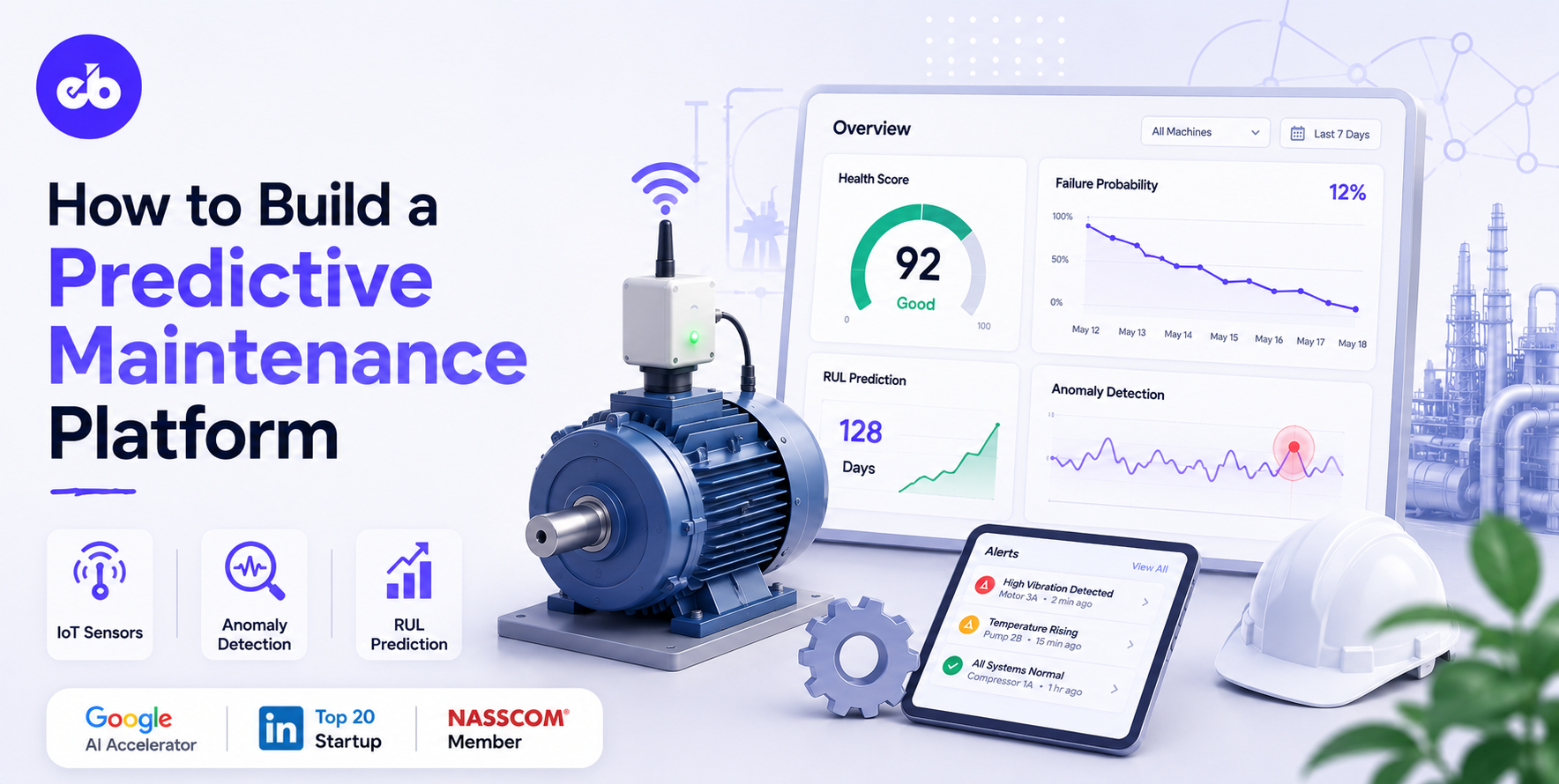 How to Build a Predictive Maintenance Platform – IoT Sensors, Anomaly Detection, RUL Prediction 2026