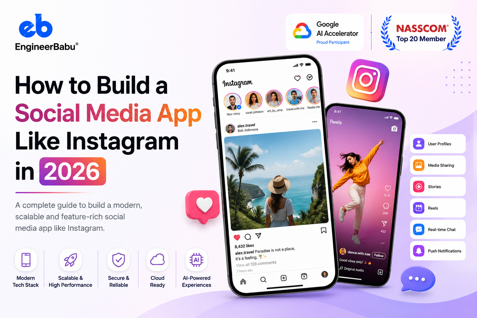 How to Build a Social Media App Like Instagram in 2026