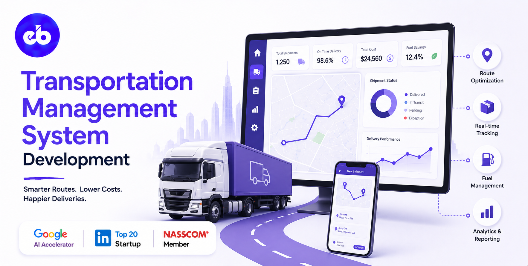 How to Build a Transportation Management System (TMS) – Freight Booking, Carrier Management, Rate Engine, and Real-Time Visibility 2026