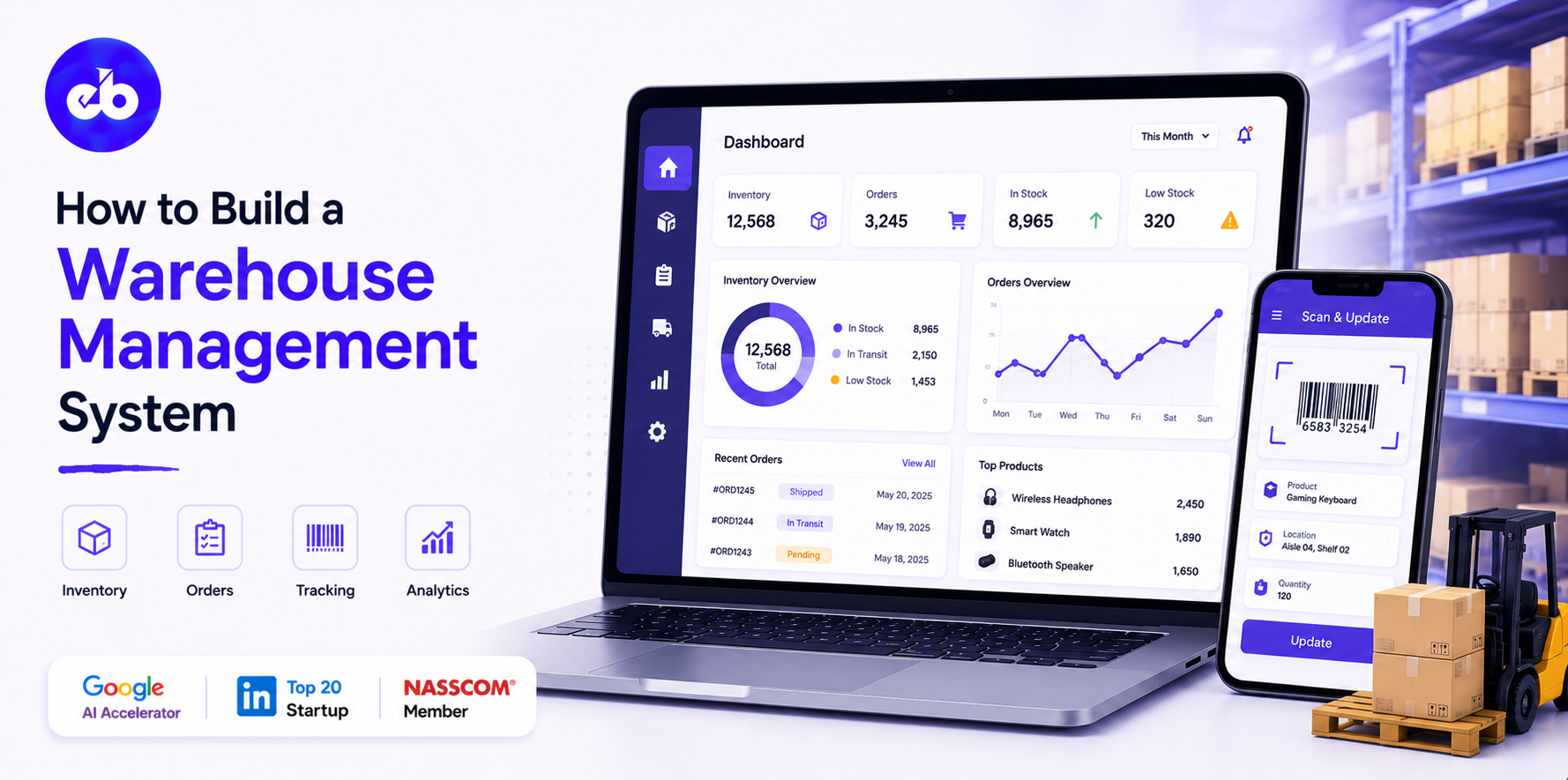 How to Build a Warehouse Management System – Receiving, Putaway, Picking, Packing, Dispatch, and Real-Time Inventory 2026
