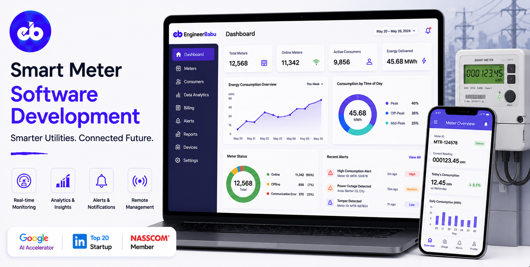 How to Build a Smart Meter Data Management Platform, AMI Integration, Billing, Tamper Detection, and Energy Analytics 2026