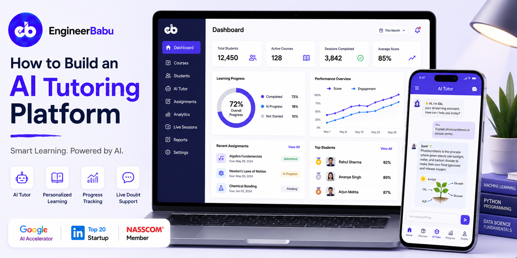 How to Build an AI Tutoring Platform, Adaptive Learning, Personalized Paths, Gap Analysis, and Content Generation 2026