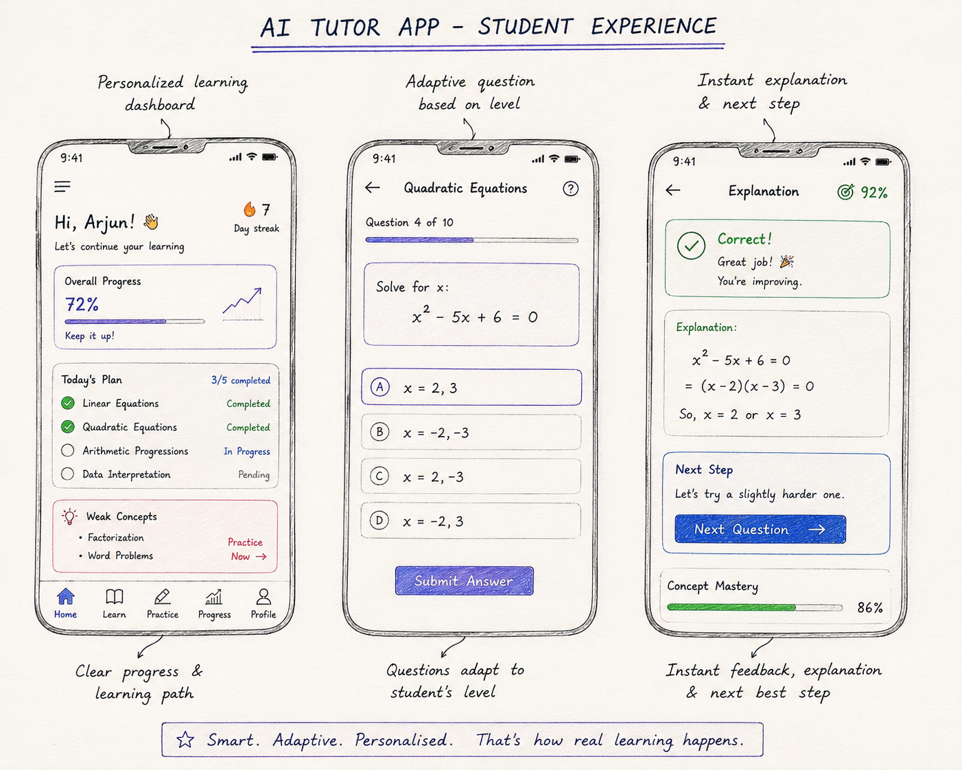 AI tutoring app development