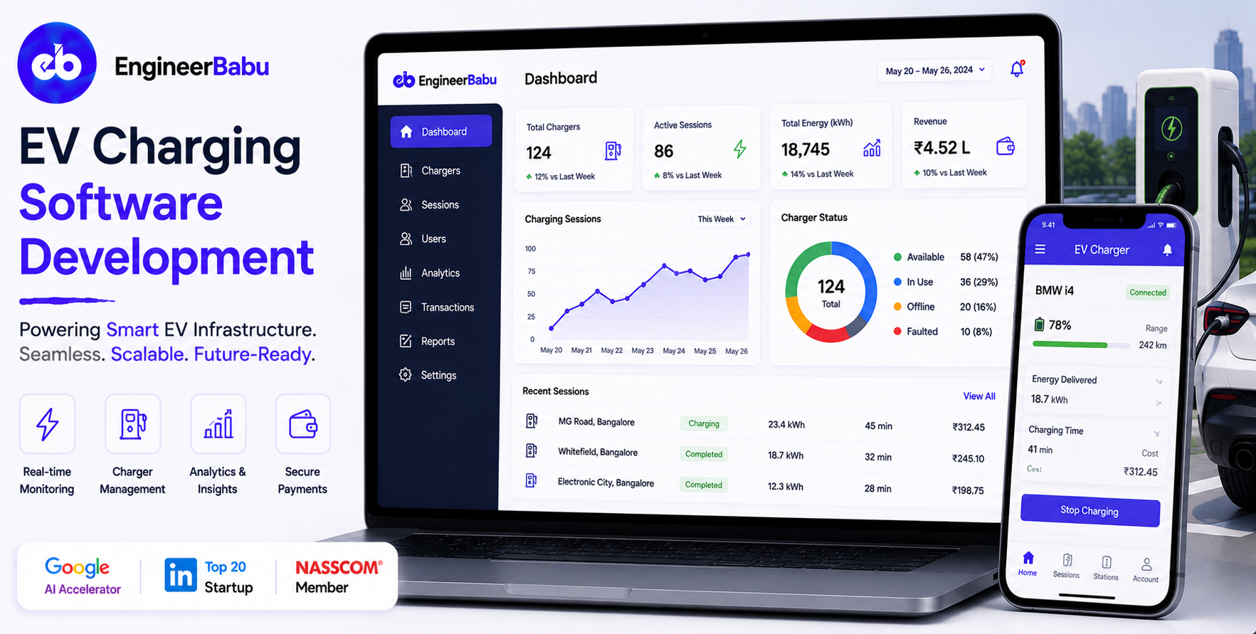 How to Build an EV Charging Network Management Platform, OCPP, Smart Charging, Roaming, and Billing 2026