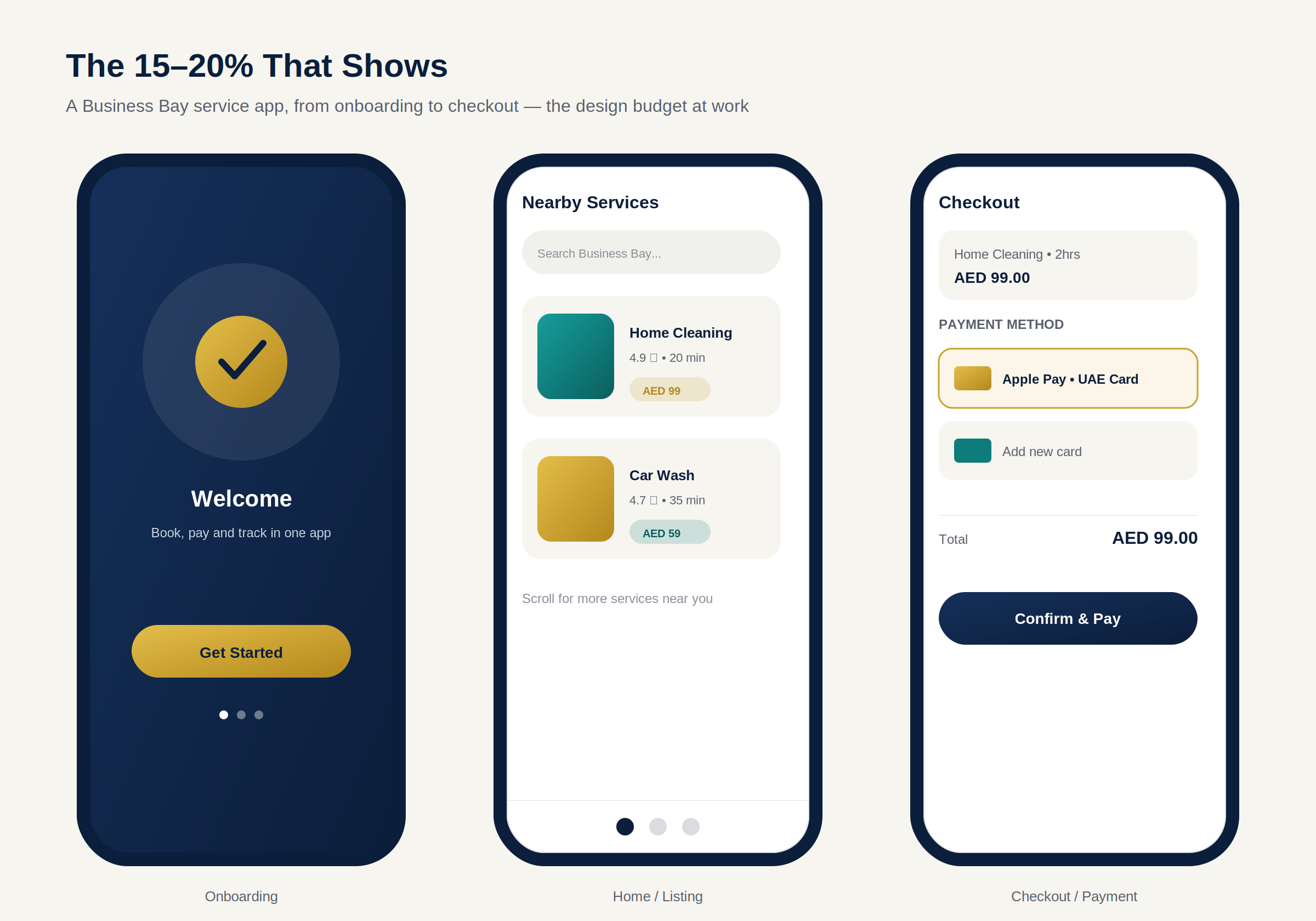 How Much Does It Cost to Develop a Mobile App in Dubai, UAE? 4 app design mockup