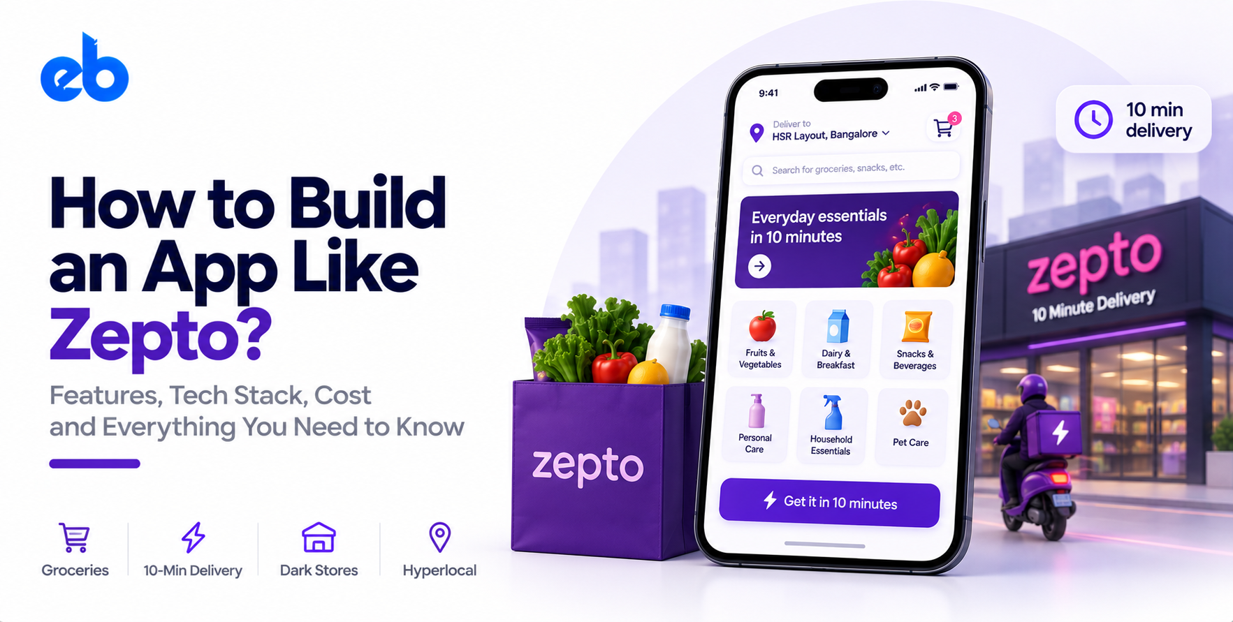 How to Build an App Like Zepto?