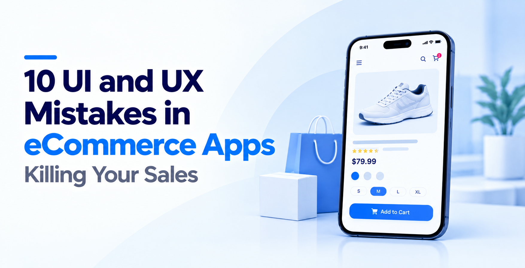 10 UI and UX Mistakes in eCommerce Apps Killing Your Sales